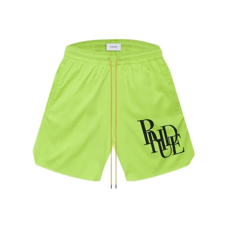 RHUDE Logo Swim Trunks-0