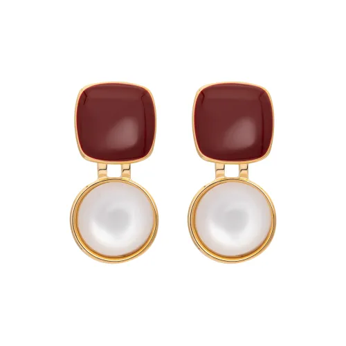 DOWER&HALL S925 Silver Earrings Women's