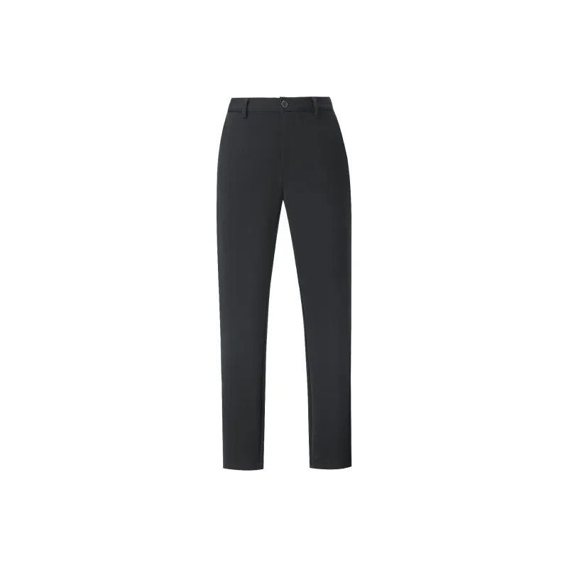 HLA Casual Pants Men Black T8-0