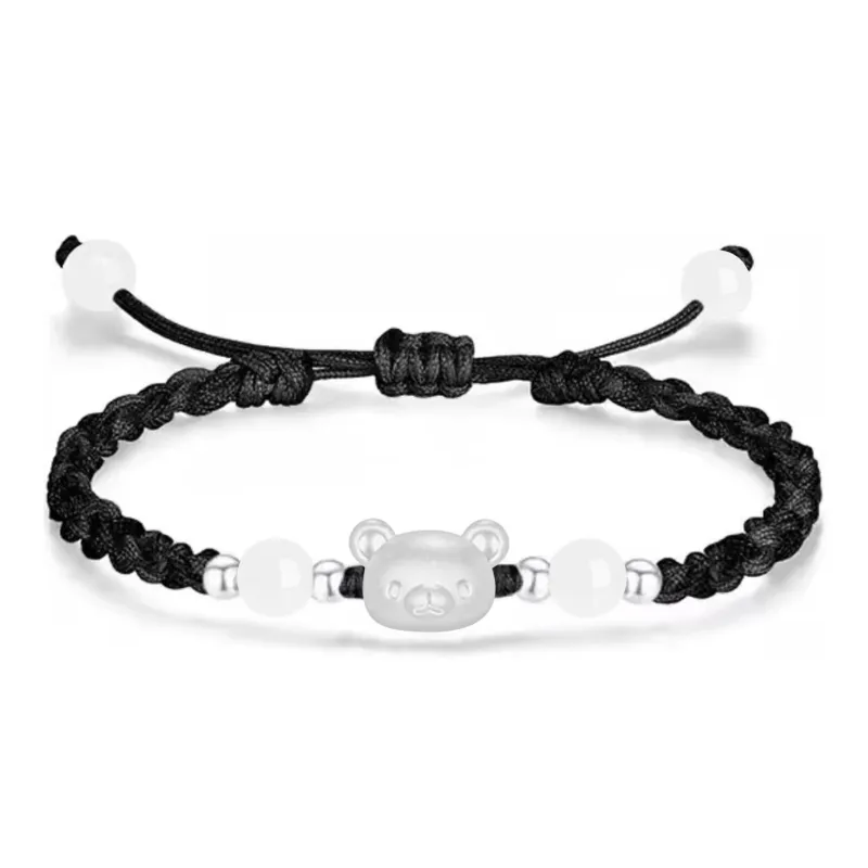 SINO GEM S999 Fine Silver Bracelets Unisex-2