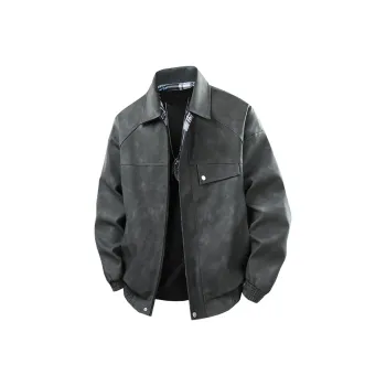 VXOXV Leather Jackets Unisex