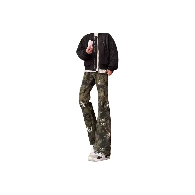 DABAISHA Jeans Unisex Camouflage-0