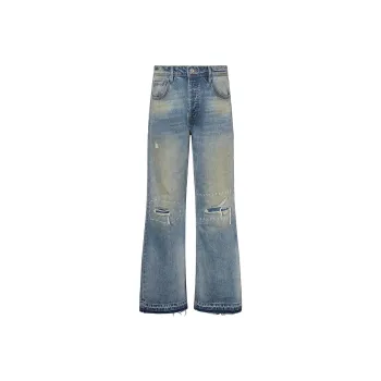ROCAWEAR Jeans Unisex Washed Denim Blue