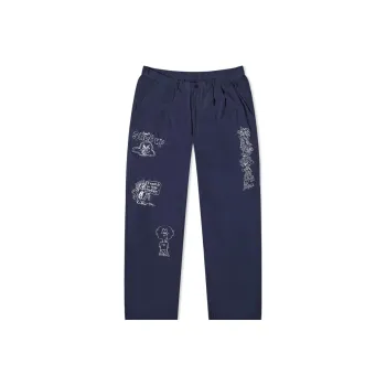Brain Dead Casual Pants Men Blue
