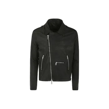 Giorgio Brato Leather Biker Jacket