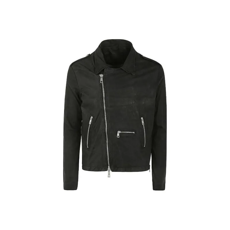 Giorgio Brato Leather Biker Jacket-0