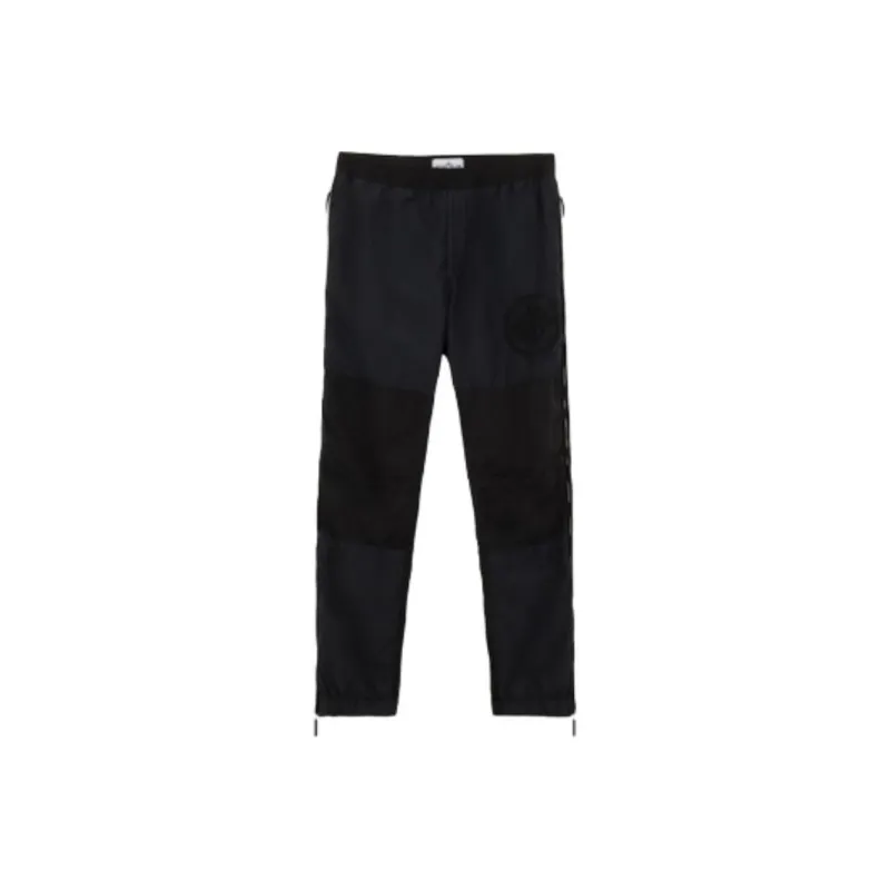 STONE ISLAND Logo Patch Zip Detailed Trousers-0