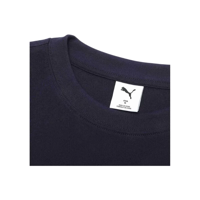 PUMA Graphic SS25 T Shirt Unisex Marine Blue 16-2