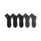 Black 3 Pack+Dark Gray 2 Pack