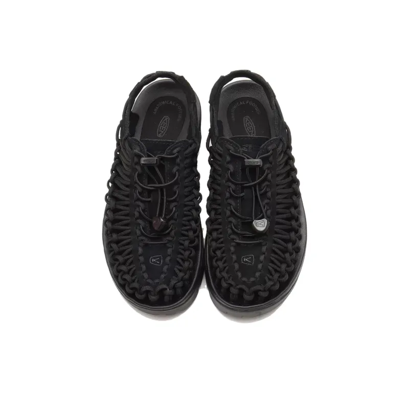 KEEN Uneek Slip Resistant And Breathable River Trekking Shoes Unisex Black-3