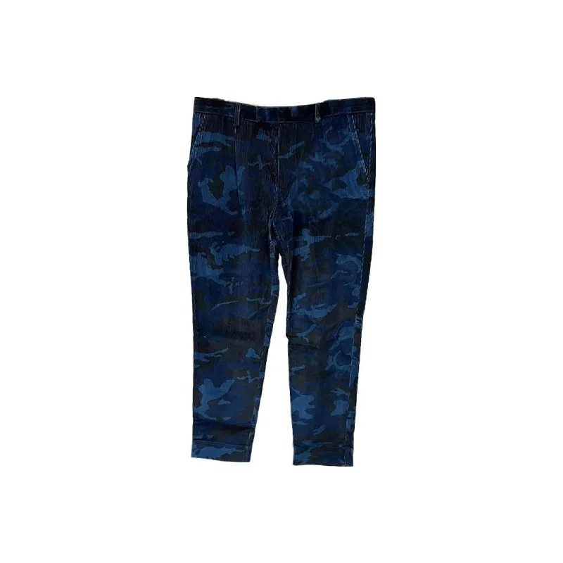Moncler Casual Pants Unisex Blue-0