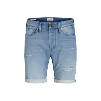 JACK JONES· Denim Shorts Men's Blue