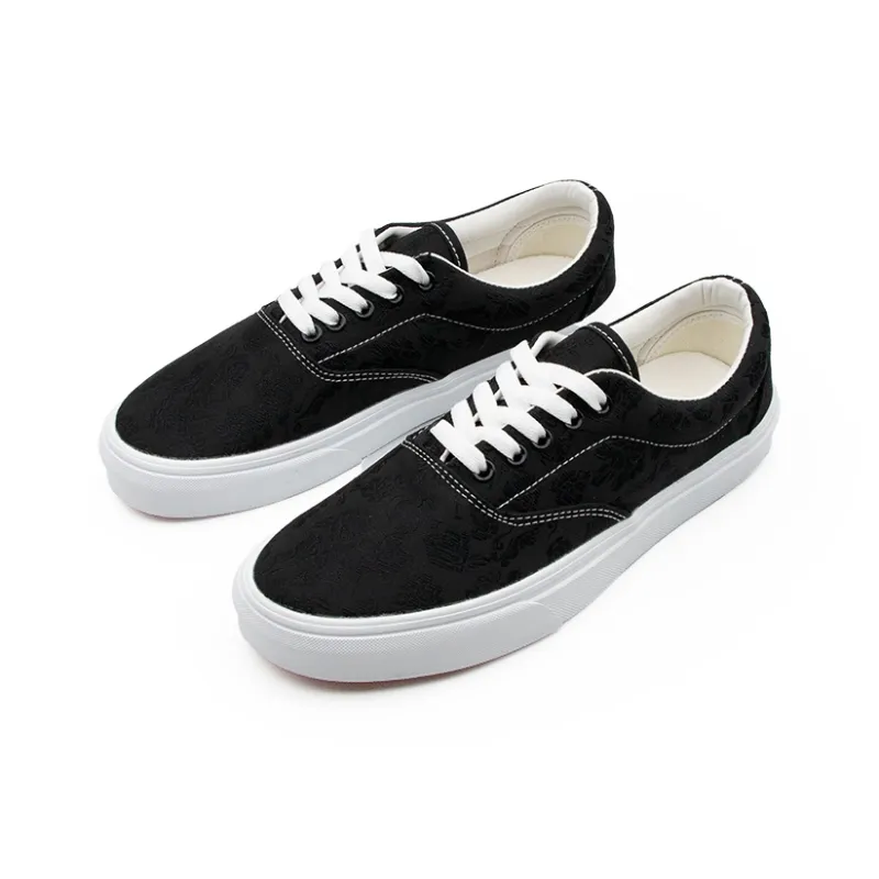Shionpo Skateboard Shoes Unisex Low Top Black-1