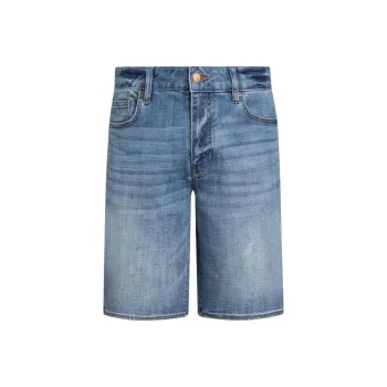 ARMANI EXCHANGEAE SS24 Denim Shorts Men's Blue