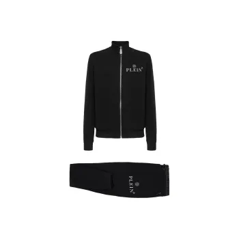 PHILIPP PLEIN Logo-Patch Two-Piece Tracksuit Set