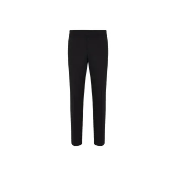 GIORGIO ARMANI Pressed Crease Slim legged Tailored Trousers