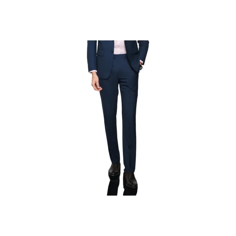 JODOLL Suit Trouser Men's Navy Blue-0