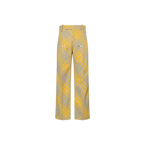 Burberry Check Wool Trousers