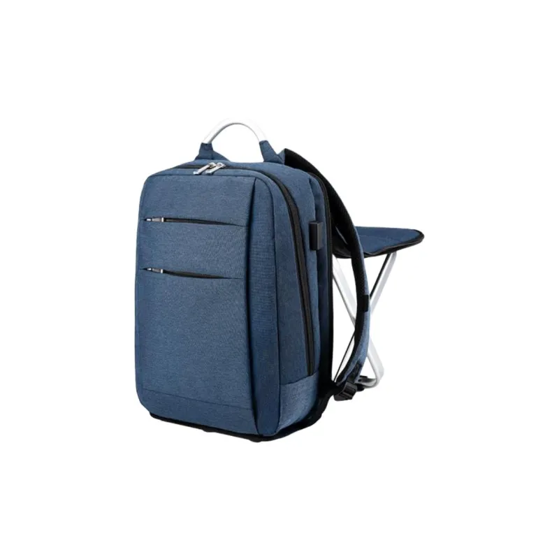 ALOENEY Polyester Backpack Men's Gray-6