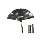 Black Lotus Fragrance with Fringe[Includes Fan Sleeve+Fan Box]