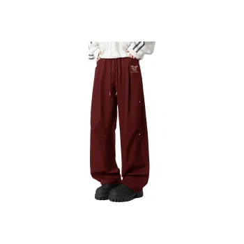 *EVAE+MOB Cargo Pants Unisex Deep Red