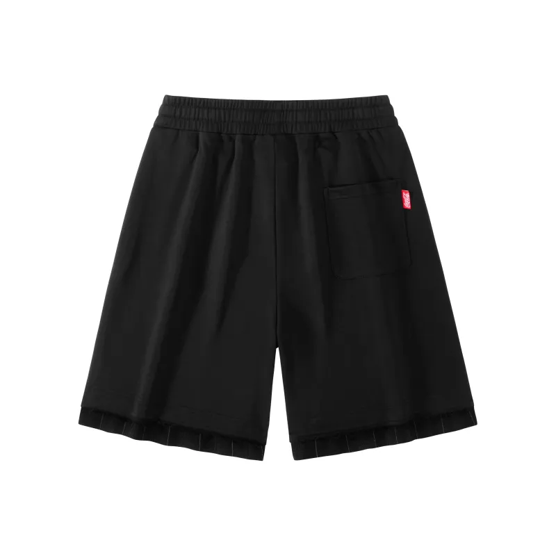 Coke Casual Shorts Unisex Black-1