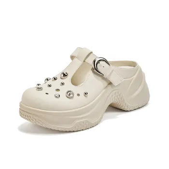 DAPHNE Composite Sole Odor Resistant, Abrasion Resistant Closed Toe Slippers Women's