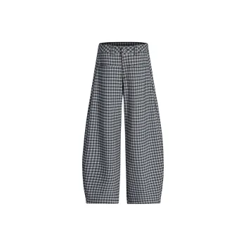 CIZA Casual Pants Unisex American Plaid