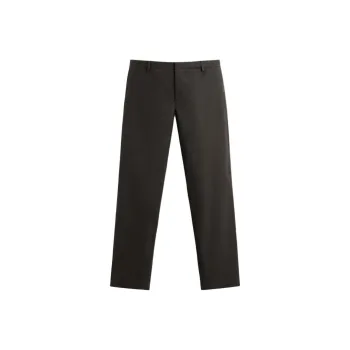 ZARA Suit Trousers Men Brown