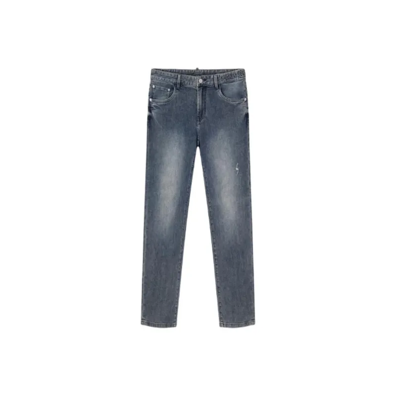 DEGAIA SS24 Jeans Men's Light Denim Blue-0