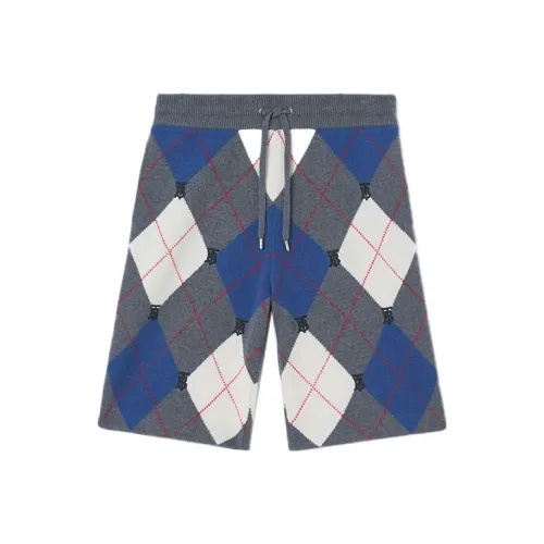 Burberry Abendon Cashmere Argyle Shorts