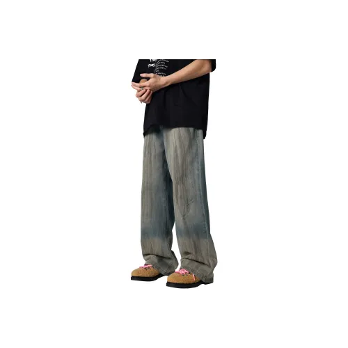 KM Jeans Unisex Blue Gray