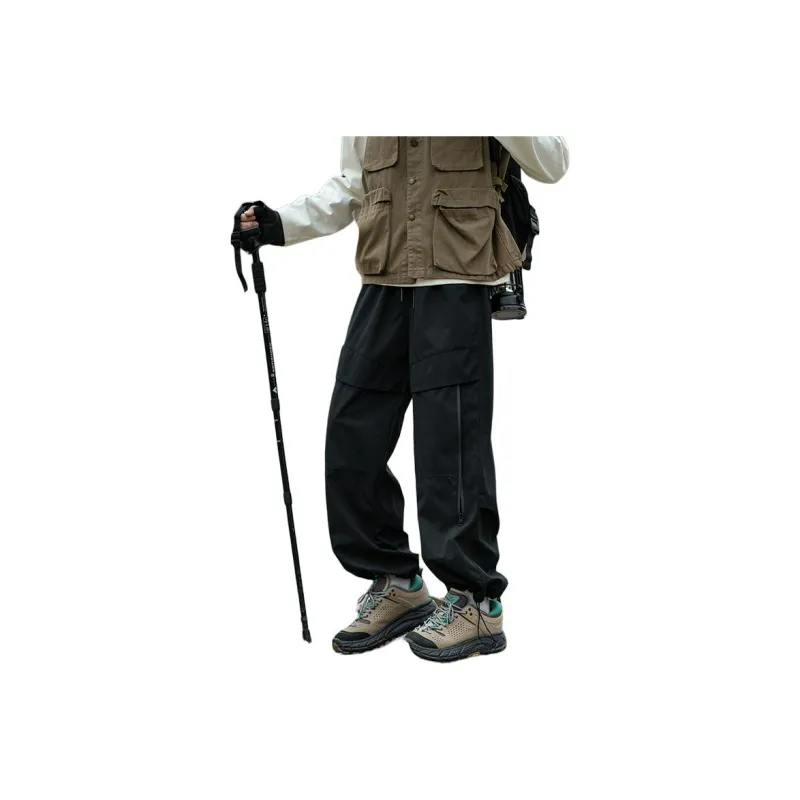 ROBINHOOD Windbreaker Pants Unisex Snow Mountains Gray-14