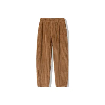 New Era Casual Pants Unisex Brown