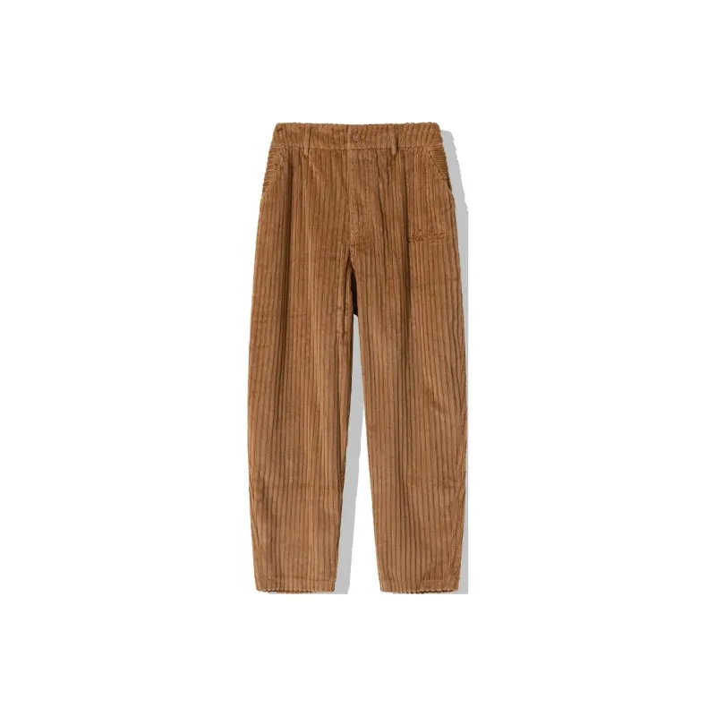 New Era Casual Pants Unisex Brown-0