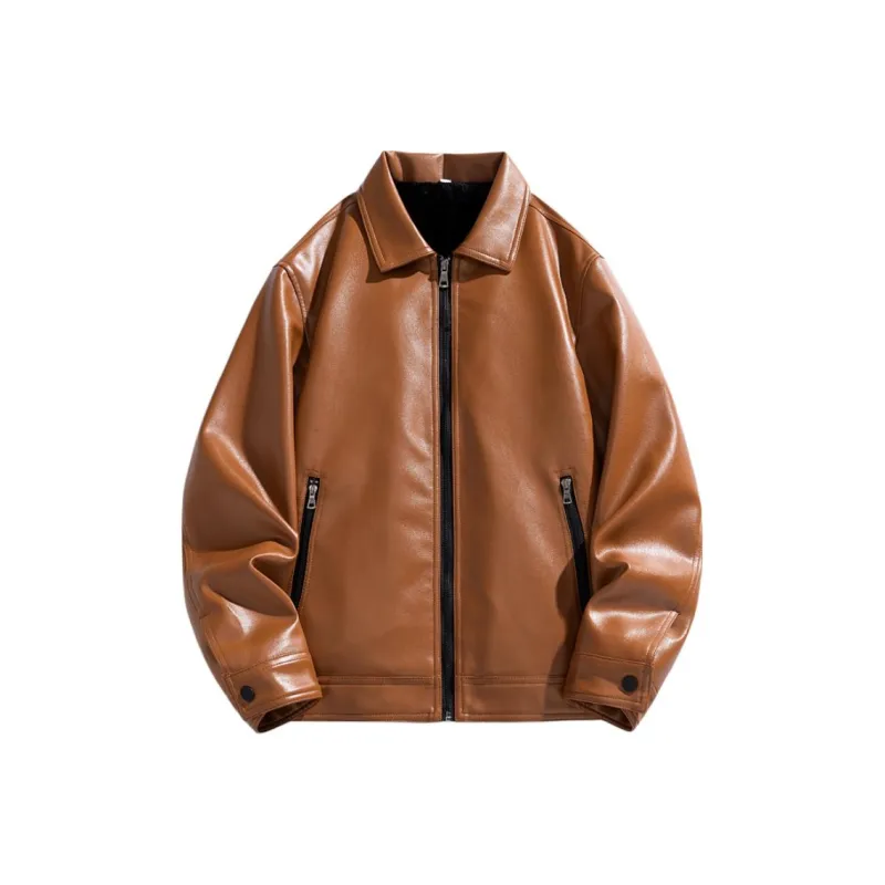 PIERRE CARDIN Leather Jacket Men's-12