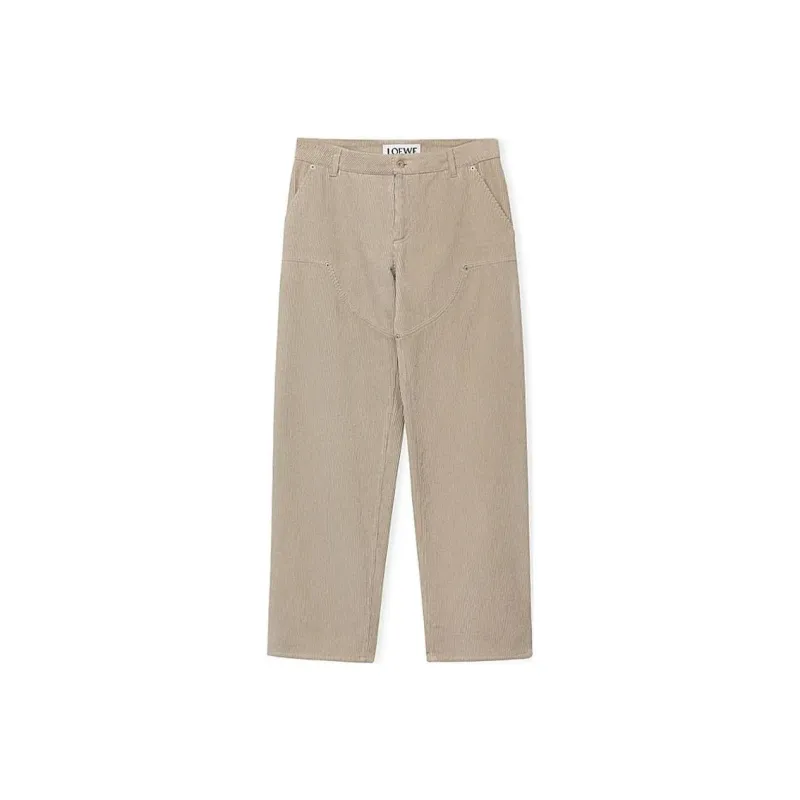 LOEWE Corduroy Workwear Trousers-0