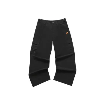 FILA FUSION INLINE Series Casual Pants Men's Jet Black