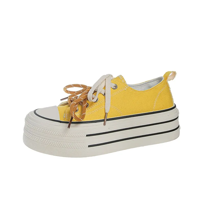 Puppytown Anti Slip Wear Resistant Low Top Skateboard Shoes Women's-17