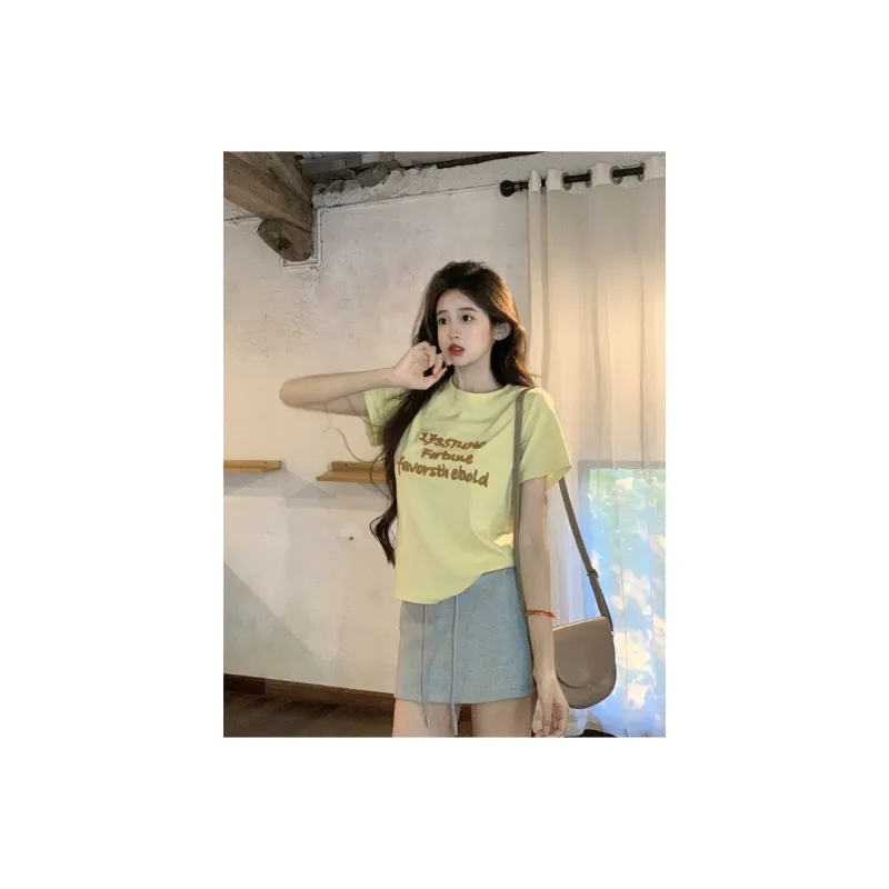 KAISER T Shirts Women's Yellow-1