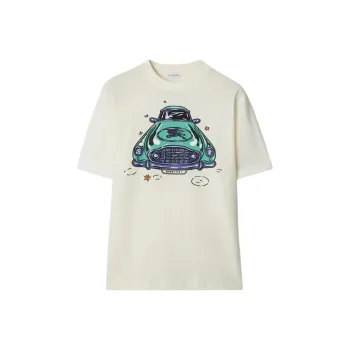 Burberry Car print Cotton T shirt