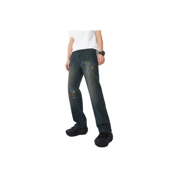AFTER SCHOOL SPECIAL Jeans Unisex Vintage Blue