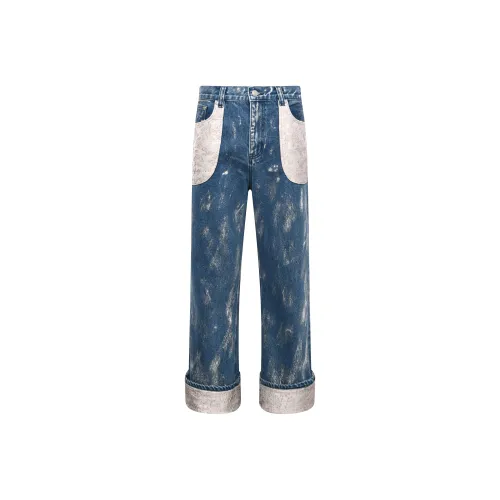 BIRTH OF ROYAL CHILD Jeans Unisex Blue
