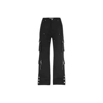 STK SMALL TOWN KID Cargo Pants Unisex Black