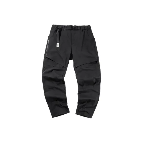 MOBI GARDEN Casual Pants Unisex Obsidian Black