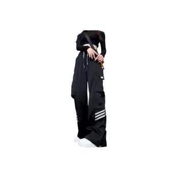 FRQ Casual Pants Unisex Black