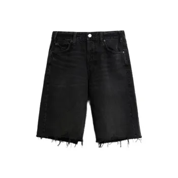 ZARA Denim Shorts Men Black