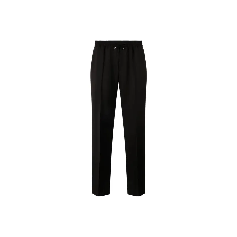 Valentino Drawstring Straight Leg Trousers-0