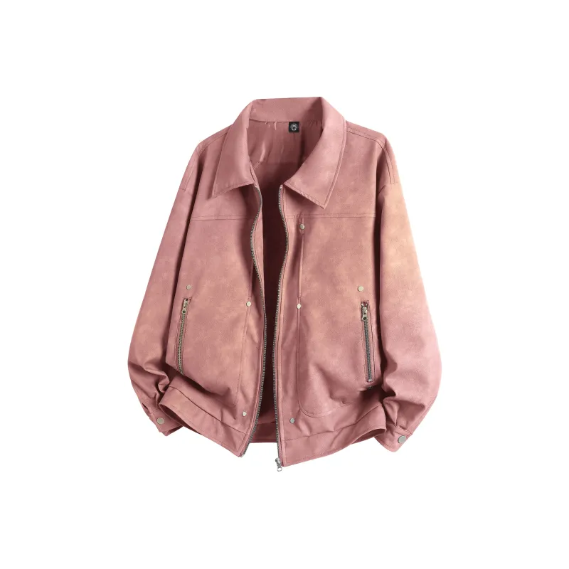 Supremo Cat Leather Jacket Unisex-3