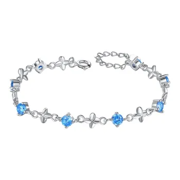 Ascending 999 Fine Silver Pure Silver Bracelets Women's